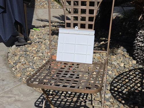 Hinged Sun Shade for Pentair UltraTemp Heat Pump Display — Screw Mount ASA Cover (fits 472734, 473693 bezel)