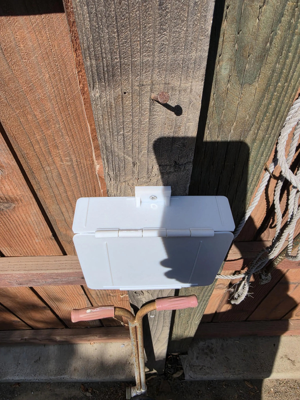 Hinged Sun Cover for Jandy ePump JEP-R Control — Screw Mount ASA Display Shield